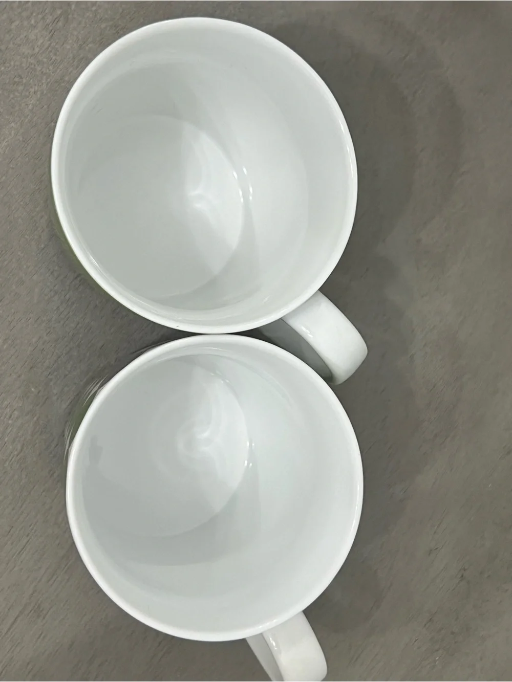 Set of 2 Crate & Barrel coffee mugs